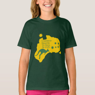 Camiseta Presente de Cidadania Australiana Cidadania Aust