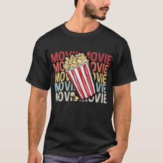 Camiseta Presente de cinema de televisão de filme Noite de
