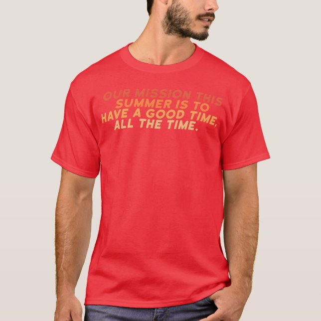 Camiseta Presente de citação de Outer Banks (Frente)