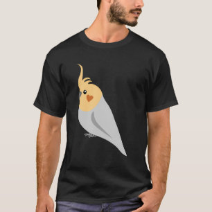 Camiseta Presente De Cockatiel Cute Para Alojamento De Aves