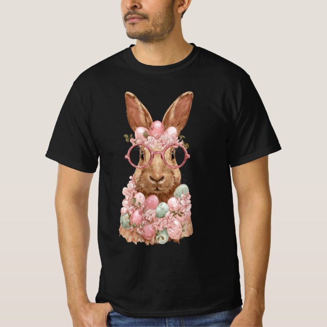 Camiseta Presente de Coelho Fofo (Frente)