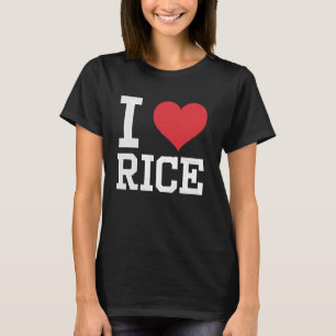 Camiseta Presente de comida de arroz Foodie Presente de ama