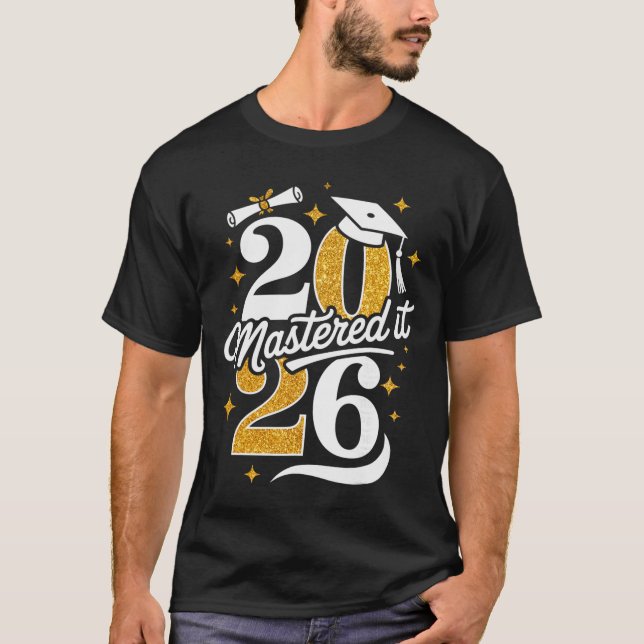 Camiseta Presente De Conclusão De Curso Master Cl 2026 Mest (Frente)