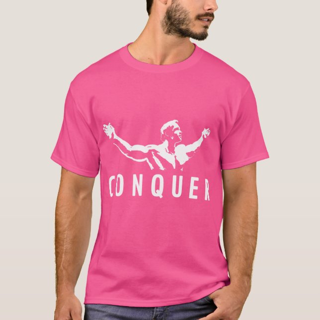 Camiseta Presente de conquista de Arnold Schwarzenegger (Frente)