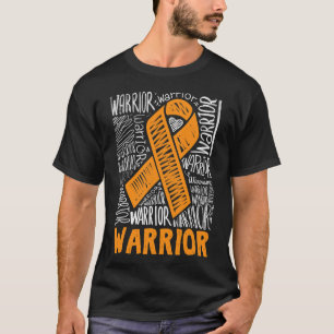 Camiseta Presente de Consciência da Fita Laranja do Guerrei