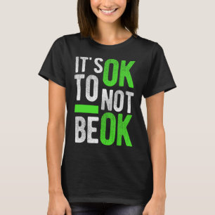 Camiseta Presente de Consciência do Suicídio da Saúde Menta