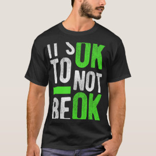Camiseta Presente de Consciência do Suicídio Sanitário Está