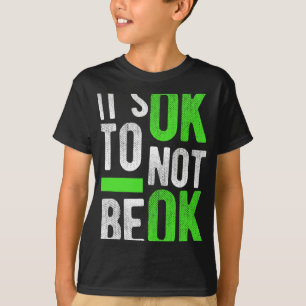 Camiseta Presente de Consciência do Suicídio Sanitário Está