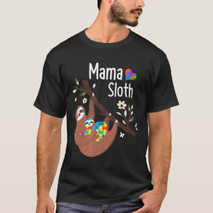 Camiseta Presente de Conscientização sobre Autismo da Mamãe