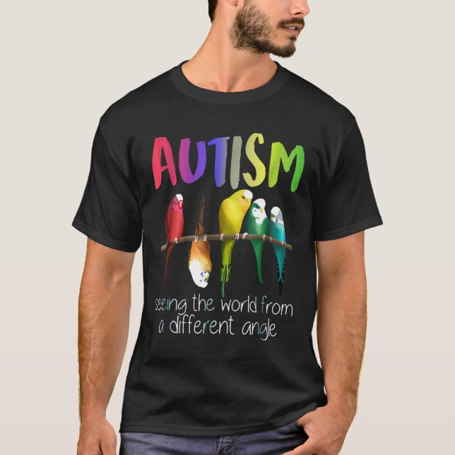 Camiseta Presente de Conscientização sobre Autismo para Mul (Frente)