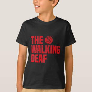 Camiseta Presente de conscientização sobre surdos treinador
