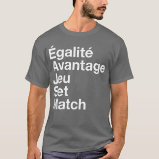 Camiseta Presente de Correspondência do Conjunto de Jogos