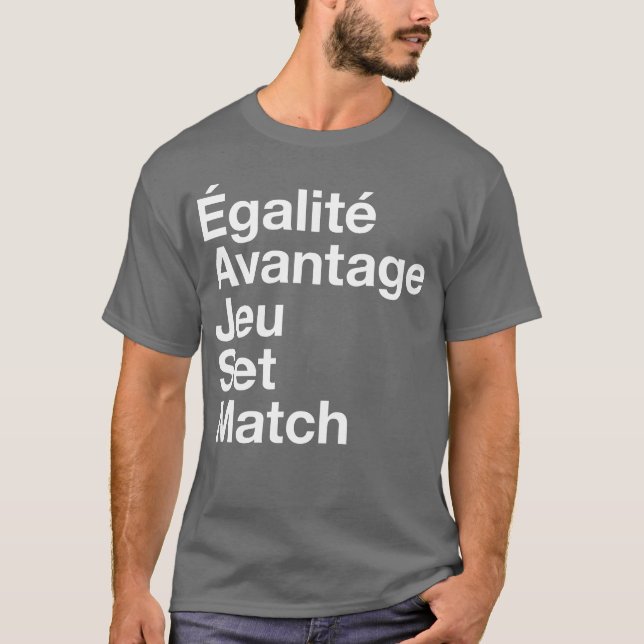 Camiseta Presente de Correspondência do Conjunto de Jogos (Frente)