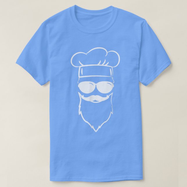 Camiseta Presente de Cozinhar de Cozinha Chef Hat Star Chef (Frente do Design)