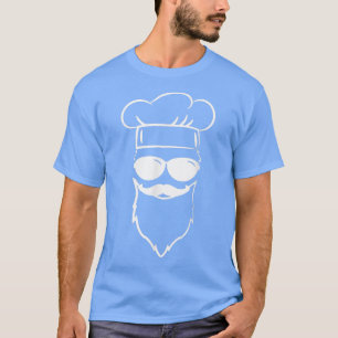 Camiseta Presente de Cozinhar de Cozinha Chef Hat Star Chef