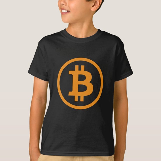 Camiseta Presente de Criptomoeda de Criptografia do Logotip (Frente)