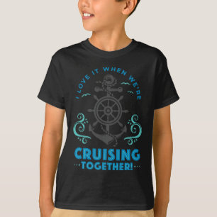 Camiseta Presente de Cruzeiro de Lua de Mel de Marido e Mul