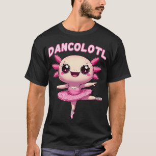 Camiseta Presente de Dança da Bailarina Axolote Cute Dancol
