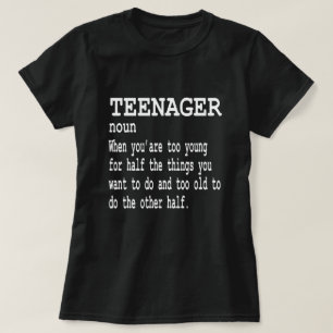 Camiseta Presente de Definição do Enager Engraçado