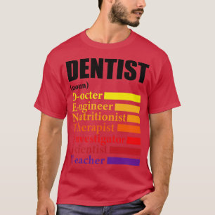 Camiseta Presente de Dentist Definition 5