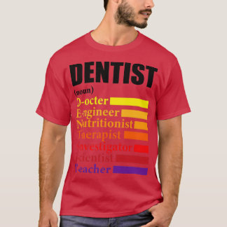 Camiseta Presente de Dentist Definition 5