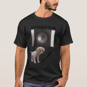Camiseta Presente de design de cachorrinho fofo Woofer e Su