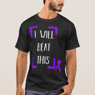 Camiseta Presente de Design de consciência do câncer de pân