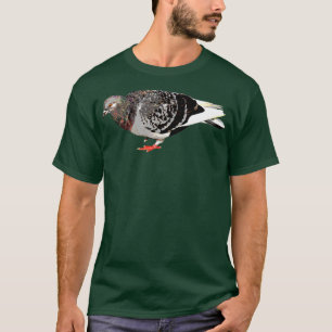 Camiseta Presente de Design de Pombo de Pombo de Pombo