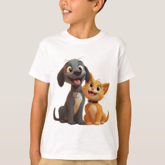 Camiseta Presente de Design do Cão