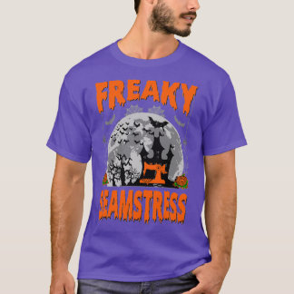 Camiseta Presente de Dia de as Bruxas engraçado Freaky Seam