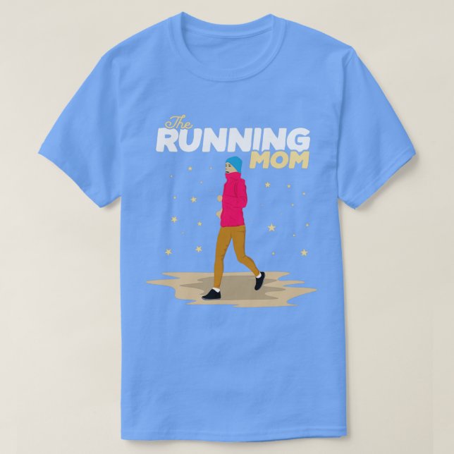 Camiseta Presente de dia de as mães A mãe em fuga (Frente do Design)