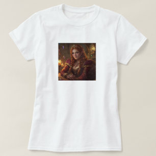 Camiseta Presente de Dia de as mães da Mãe Moderna de Foto