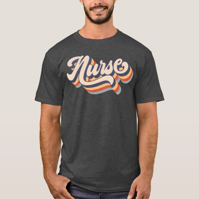 Camiseta Presente de Dia de as mães de Enfermeira Registrad (Frente)