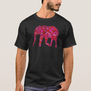 Camiseta Presente De Dia de os namorados De Coração Vermelh