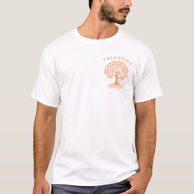 Camiseta Presente de Dia de os namorados de Trendy para Ele (Frente)
