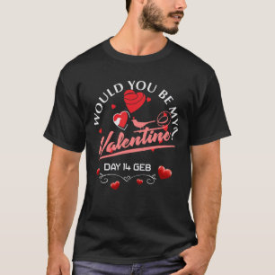 Camiseta presente de dia de os namorados engraçado para el