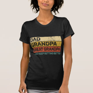 Camiseta Presente de Dia de os pais de adolescentes do Pai