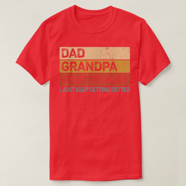 Camiseta Presente de Dia de os pais de adolescentes do Pai  (Frente do Design)