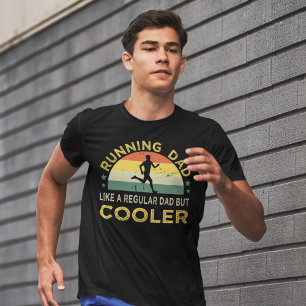Camiseta Presente De Dia de os pais Runner Para Pai Em Exec