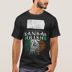 Camiseta Presente de Dia de São Patrício irlandês do Kan