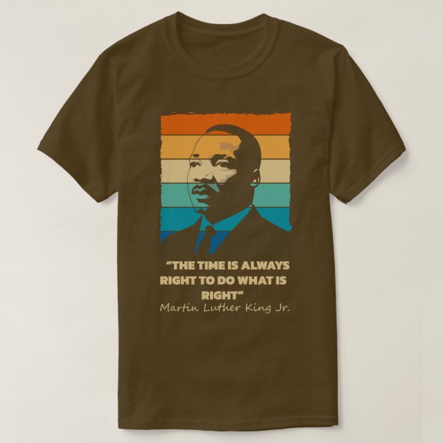 Camiseta Presente de Dia MLK (Frente do Design)