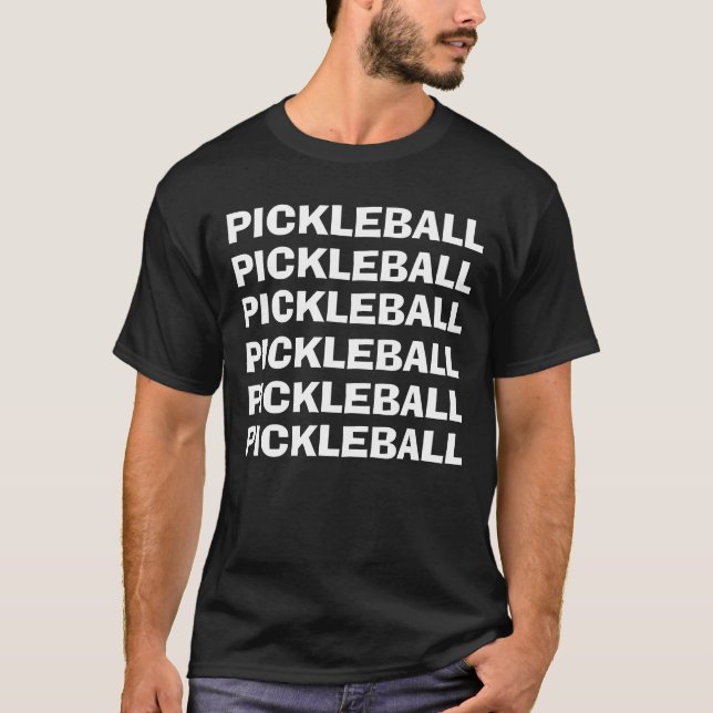Camiseta Presente de dink de pickleball para jogador & equi (Frente)