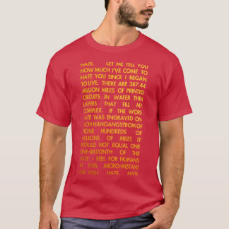 Camiseta Presente de discurso americano