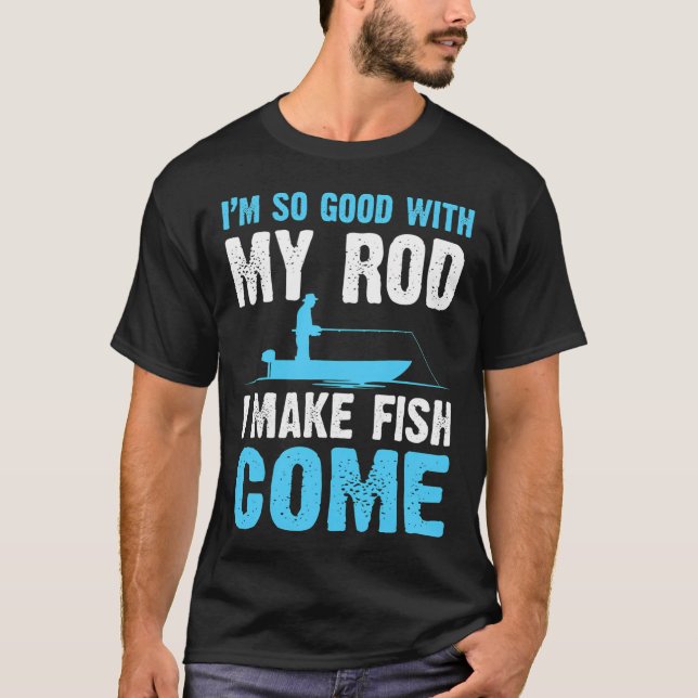 Camiseta Presente de dizer engraçado de pesca (Frente)