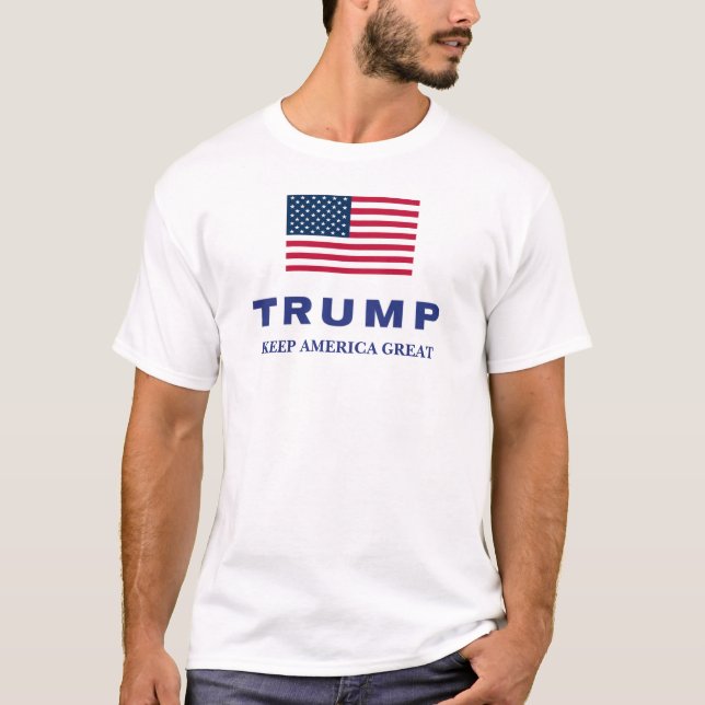 Camiseta Presente de Donald Trump  (Frente)