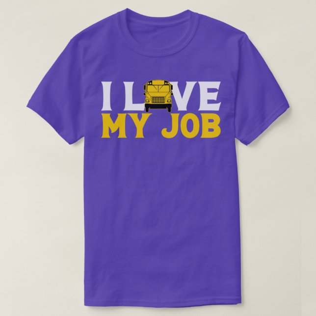 Camiseta Presente de driver Bus Schoolbus 4 (Frente do Design)