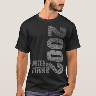 Camiseta presente de edição limitada de 2002