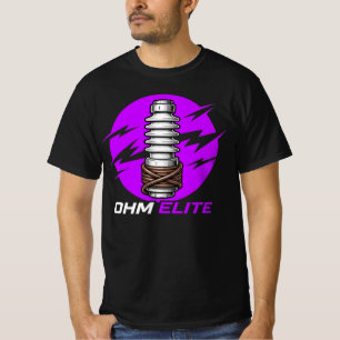 Camiseta Presente de Eletricista Elite Ohm Alta Tensão