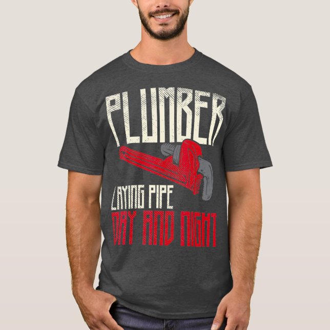 Camiseta Presente de encanamento do encanamento do encaname (Frente)