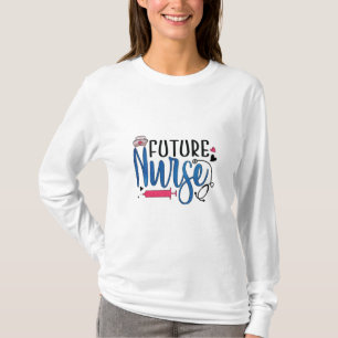 Camiseta Presente de Enfermeira Enfermeiros Futuros